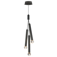 Allumettes LED Pendant by ET2 - 3-Light, Black