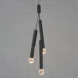 Allumettes LED Pendant by ET2 - 3-Light, Black