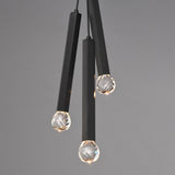Allumettes LED Pendant by ET2 - 3-Light, Black