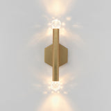 Allumettes LED Wall Sconce by ET2 - 2-Light, Gold