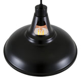 Alma Pendant Light - Matt Black & Satin Copper
