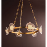Almandine Chandelier by Corbett