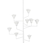 Alora Chandelier - 9-Light - White Plaster by Hudson Valley