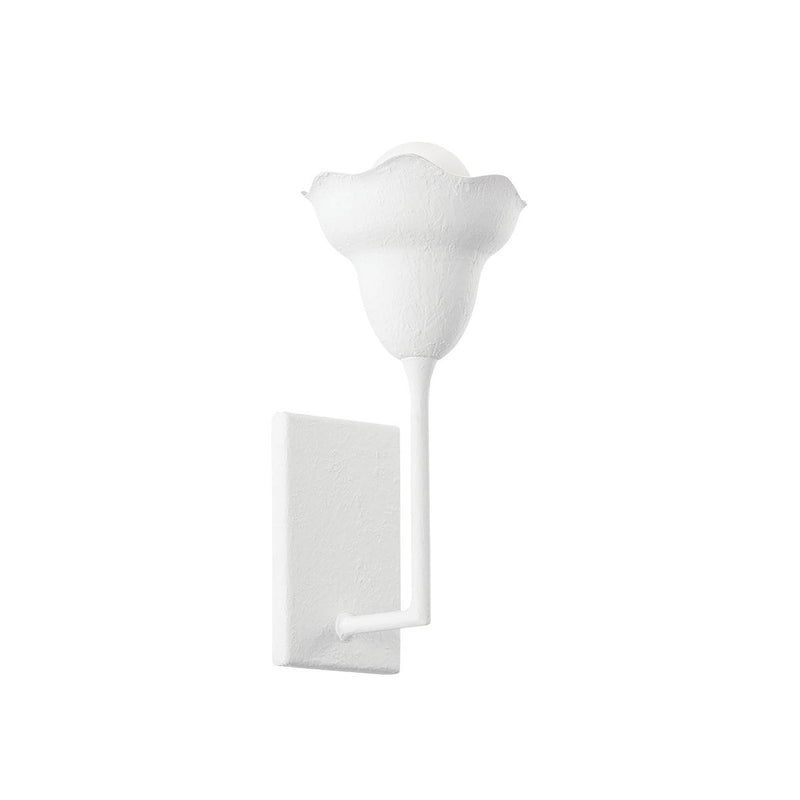 Alora Wall Sconce - White Plaster