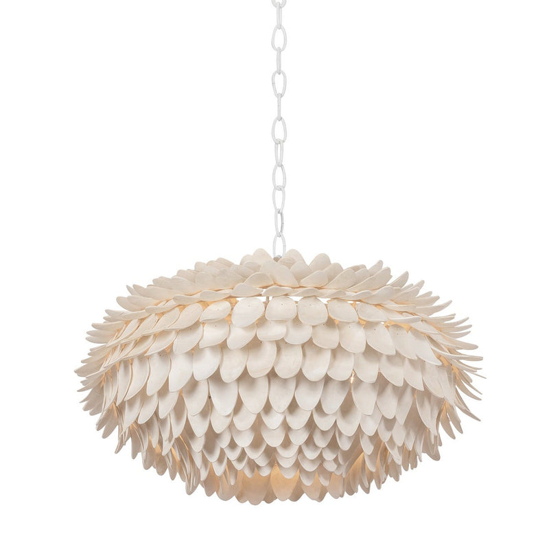 Alsen Pendant - 25.75 Inch, White Plaster by Hudson Valley