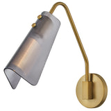 Altman Medium Single Light Sconce - Lacquered Brass - by Hinkley