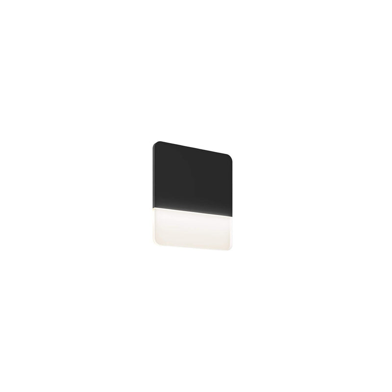 Alto Address Number Outdoor Wall Light by Dals - 6 Inch, Black