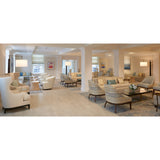 Altus Floor Lamps by Cerno in a country club lounge