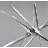 Alumilux: Aster 8-Light LED Pendant by ET2 - Satin Aluminum
