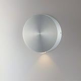 Alumilux: Glint LED Outdoor Wall Sconce by ET2 - Satin Aluminum