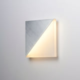Alumilux Glow Outdoor Wall Sconce by ET2 - Large Satin Aluminum