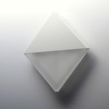 Alumilux Glow Outdoor Wall Sconce by ET2 - Large White
