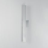 Alumilux: Line 5CCT LED Outdoor Wall Sconce by ET2 - 24 Inch, Satin Aluminum