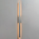 Alumilux: Line 5CCT LED Outdoor Wall Sconce by ET2 - 51 Inch, Satin Aluminum