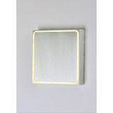 Alumilux: Outline LED Outdoor Wall Sconce by ET2 - Satin Aluminum
