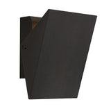 Alumilux Tilt LED Outdoor Wall Sconce by ET2 - 7 Inch Black