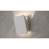 Alumilux Tilt LED Outdoor Wall Sconce by ET2 - 7 Inch White