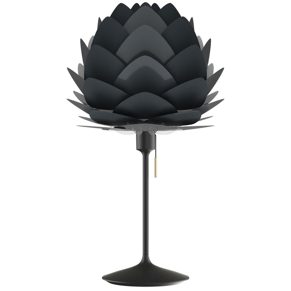 Aluvia Table Lamp Black Anthracite Grey By UMAGE