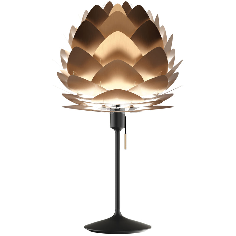 Aluvia Table Lamp Black Brushed Bronze By UMAGE