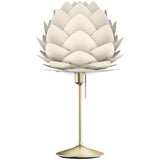 Aluvia Table Lamp  Brushed Brass Pearl By UMAGE