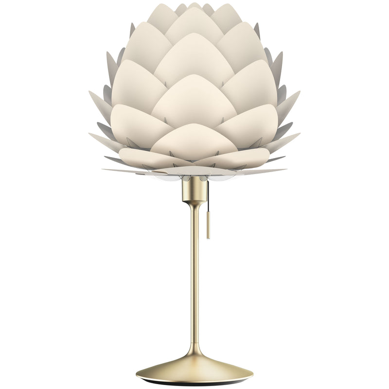 Aluvia Table Lamp  Brushed Brass Pearl By UMAGE
