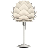 Aluvia Table Lamp Brushed Steel Pearl By UMAGE