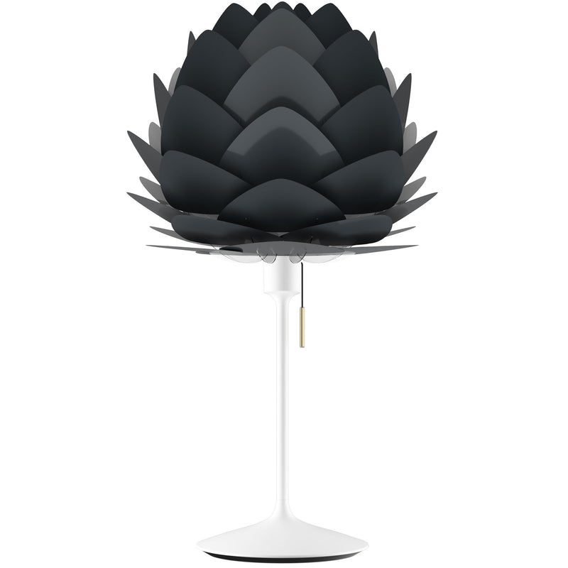 Aluvia Table Lamp White Anthracite Grey By UMAGE