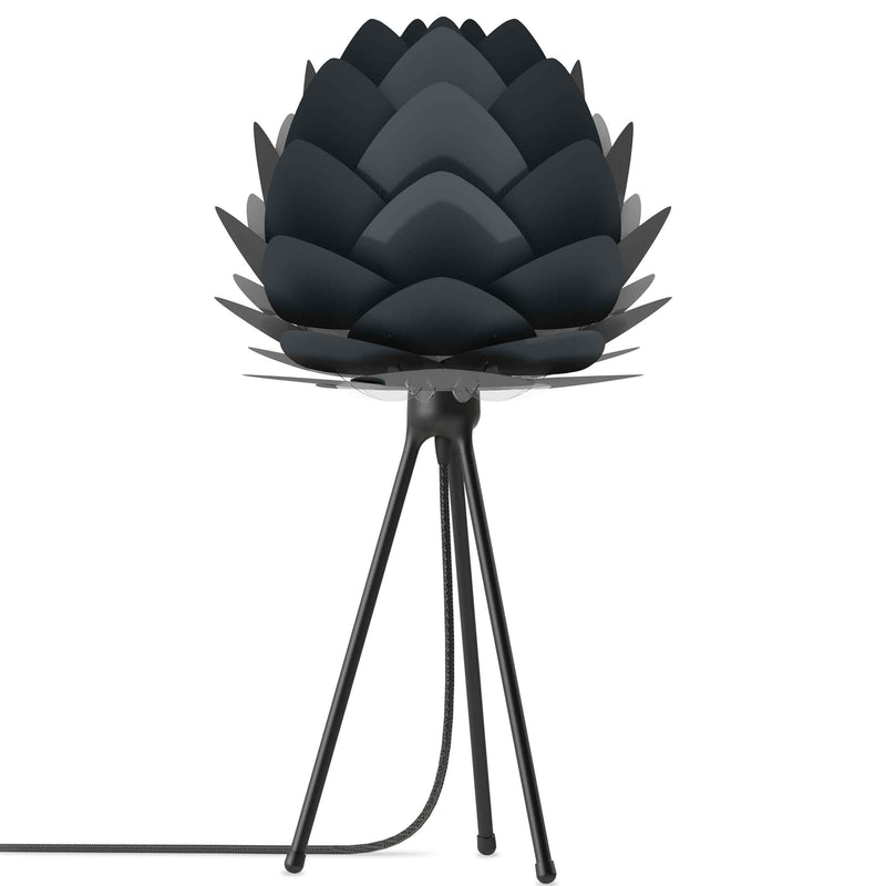 Aluvia Tripod Table Lamp Anthracite Black By Umage