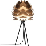 Aluvia Tripod Table Lamp Brushed Bronze Colour Black Finish By Umage