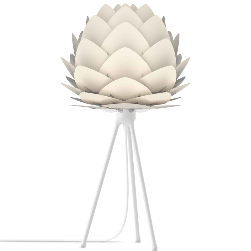 Aluvia Tripod Table Lamp Pearl White By Umage