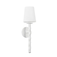 Alvaro Wall Sconce - Gesso White by Troy Lighting