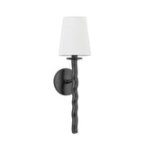 Alvaro Wall Sconce - Texture Black by Troy Lighting