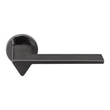 Ama Door Lever in Matte Graphite by Colombo Design