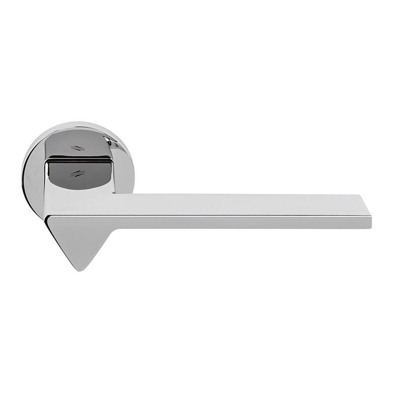 Ama Door Lever in Polished Chrome by Colombo Design