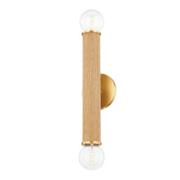 Amabella Wall Sconce - Aged Brass