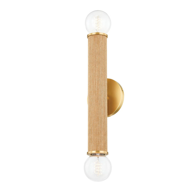 Amabella Wall Sconce - Aged Brass