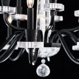 Amadeus Chandelier Large Black By Schonbek Detailed View