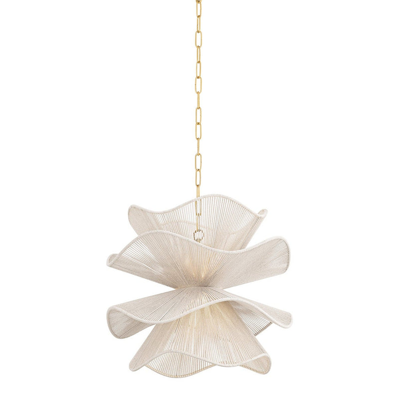 Amanda Chandelier - Aged Brass