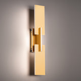 Amari Wall Sconce By Modern Forms Aged Brass Detailed View