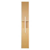 Amari Wall Sconce By Modern Forms Aged Brass Finish