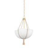 Amberley Pendant - 20 Inch, Vintage Gold Leaf by Hudson Valley