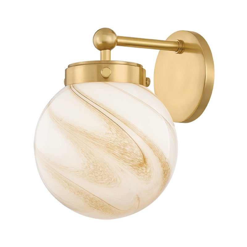 Ambra Wall Sconce - Aged Brass
