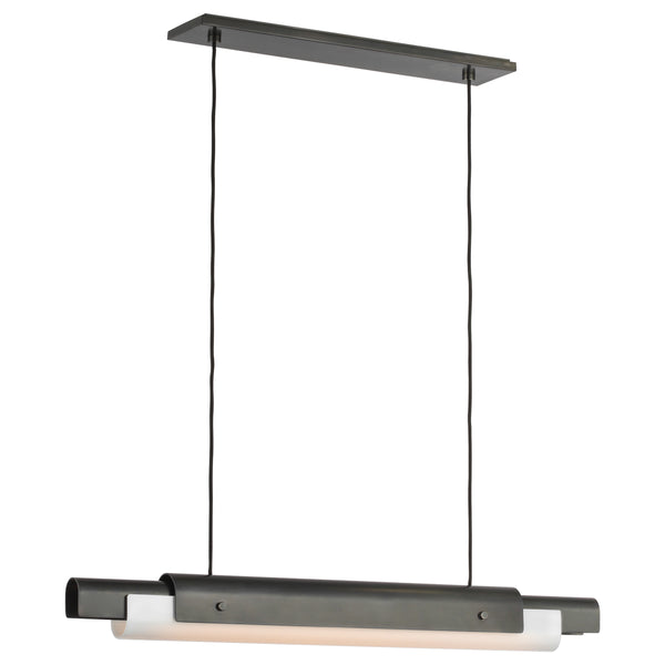 Ambrose Linear Suspension Light Small Bronze By Visual Comfort Modern
