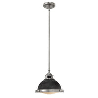 Amelia Small Pendant - Aged Zinc - by Hinkley