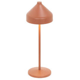 Amelie Portable Table Lamp Terracotta By Zafferano