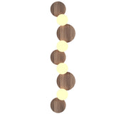 American Walnut Luna Wall Lamp by Accord