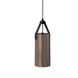 American Walnut Strap Pendant Light by Accord