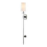 Amherst Wall Sconce - 1-Light 36.5 Inch - Polished Nickel by Hudson Valley