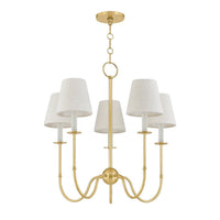 Amina Chandelier - 5-Light by Hudson Valley