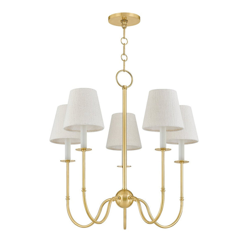 Amina Chandelier - 5-Light by Hudson Valley
